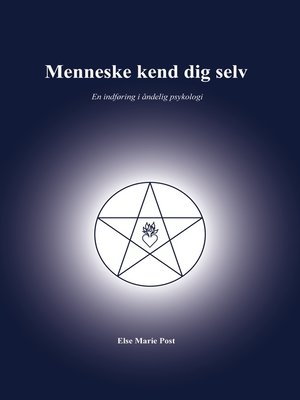 cover image of Menneske kend dig selv
